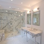 Boston Custom Marble Bathroom Construction