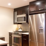 Custom Dark Wood Kitchen